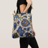 Blaue Blüte Tasche (Von Nahem)