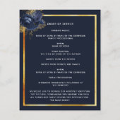 Blaue Blüten Goldfräser Foto (Rückseite)