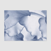 Blaue Blütenblätter gemalt