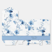 Blaue Blütenblüte, Geschenkschachtel (Ungefaltet)
