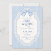 Blaue Bogen Choquette Save The Date (Vorderseite)