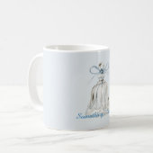 Blaue Bogen Glocke Kaffeetasse (Vorderseite Links)