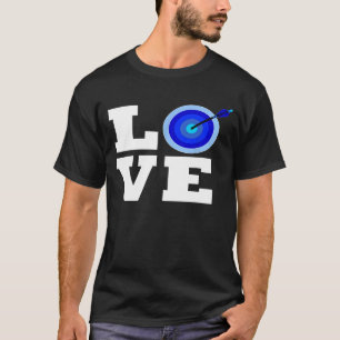 Blaue Bogenschütze-Liebe für Archer Bow Hunter Spo T-Shirt