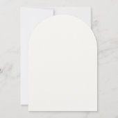 Blaue Boho-Wildblumen-Hochzeit - Save the Date Einladung (Rückseite)