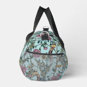 Blaue botanische Muster im Vintage-Stil Duffle Bag (Rechts)