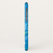 Blaue Brandung Case-Mate iPhone Hülle (Hinten/Links)