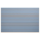 Blaue, braune, graue und minte Creme Muster der St Stoff (Yard (91,4 cm))