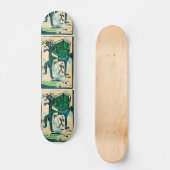 BLAUE BREAK DANCER SKATEBOARD (Vorderseite)