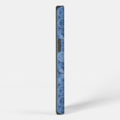 Blaue Bubble-Wrap Case-Mate iPhone-Hülle iPhone Hülle (Rechte Seite)