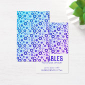 BLAUE BUBBLES ERREICHEN Nekklace Juwelier Display (Schreibtisch)