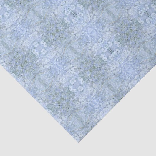 Blaue Buchenbaumrinde Seidenpapier (Ausschnitt)