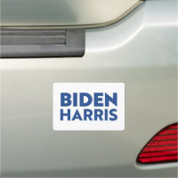 Blaue Buchstaben "Biden Harris" - Stoßfänger