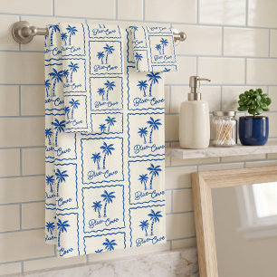 Blaue Bucht Badhandtuch Set