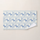 Blaue Bucht Badhandtuch Set (Handtuch)