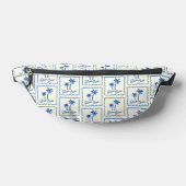 Blaue Bucht Bauchtasche (Ablage )