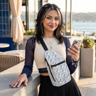 Blaue Bucht Crossbody Bag