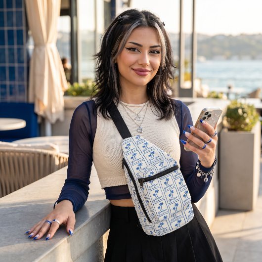 Blaue Bucht Crossbody Bag