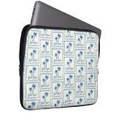Blaue Bucht Laptopschutzhülle (Vorne Rechts)