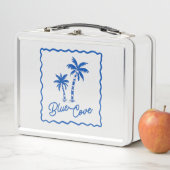 Blaue Bucht Metall Brotdose (Beispiel)