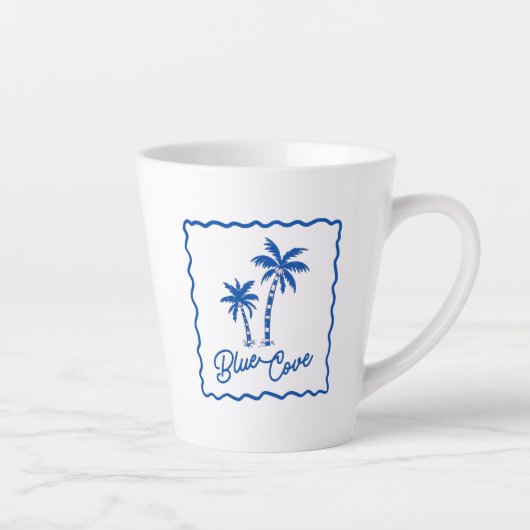 Blaue Bucht Milchtasse (Rechts)