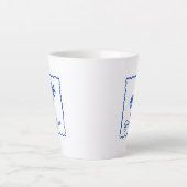 Blaue Bucht Milchtasse (Vorderseite)