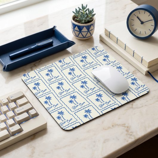 Blaue Bucht Mousepad