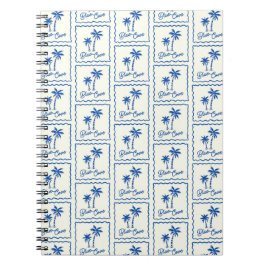Blaue Bucht Notizblock