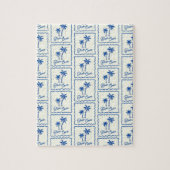 Blaue Bucht Puzzle (Vertikal)