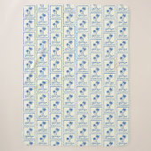 Blaue Bucht Sherpadecke (Vorderseite)