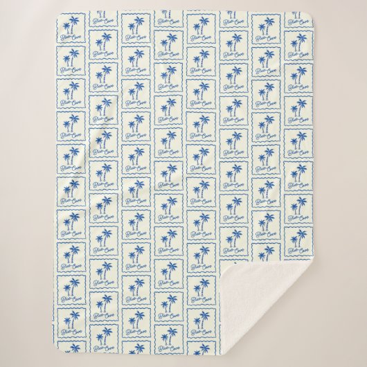 Blaue Bucht Sherpadecke (Vorderseite)