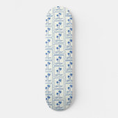 Blaue Bucht Skateboard (Vorderseite)
