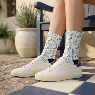 Blaue Bucht Socken
