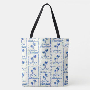 Blaue Bucht Tasche