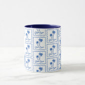 Blaue Bucht Tasse (Zentrum)