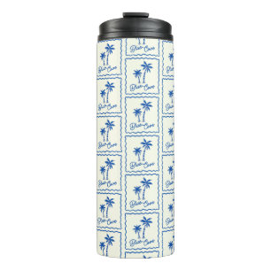 Blaue Bucht Thermosbecher