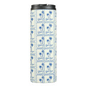 Blaue Bucht Thermosbecher (Rückseite)