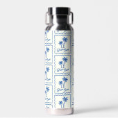 Blaue Bucht Trinkflasche (Vorne)