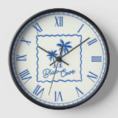 Blaue Bucht Uhr (Vorderseite)