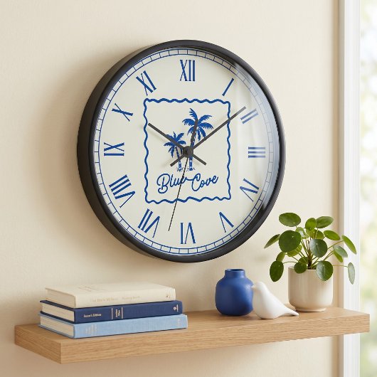 Blaue Bucht Uhr