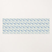 Blaue Bucht Yogamatte (Vorderseite (Horizontal))
