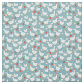 Blaue Bugfrüchte Erdbeere Stoff (Muster)