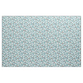 Blaue Bugfrüchte Erdbeere Stoff (Fat Quarter (45,7 x 55,9 cm))