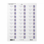 Blaue bunt mexikanische Talkum-Fliesen (Vorne)