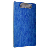 Blaue Bürsten-Aquarell-Wäsche Klemmbrett (Rechts)