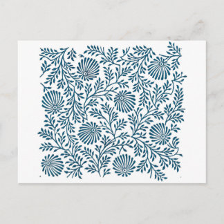 Blaue Busse Postkarte