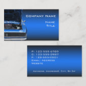 Blaue Camaro Visitenkarten Visitenkarte (Vorne/Hinten)