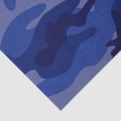 Blaue Camo-Abenteuer-Sport-Spaß Seidenpapier (Ausschnitt)