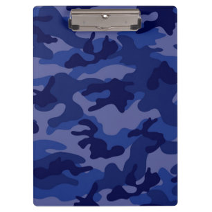 Blaue Camouflage, Camouflage Klemmbrett