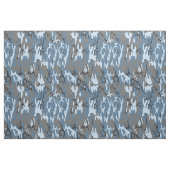 Blaue Camouflage Stoff (Yard (91,4 cm))