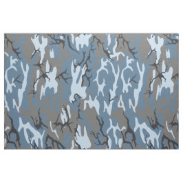 Blaue Camouflage Stoff